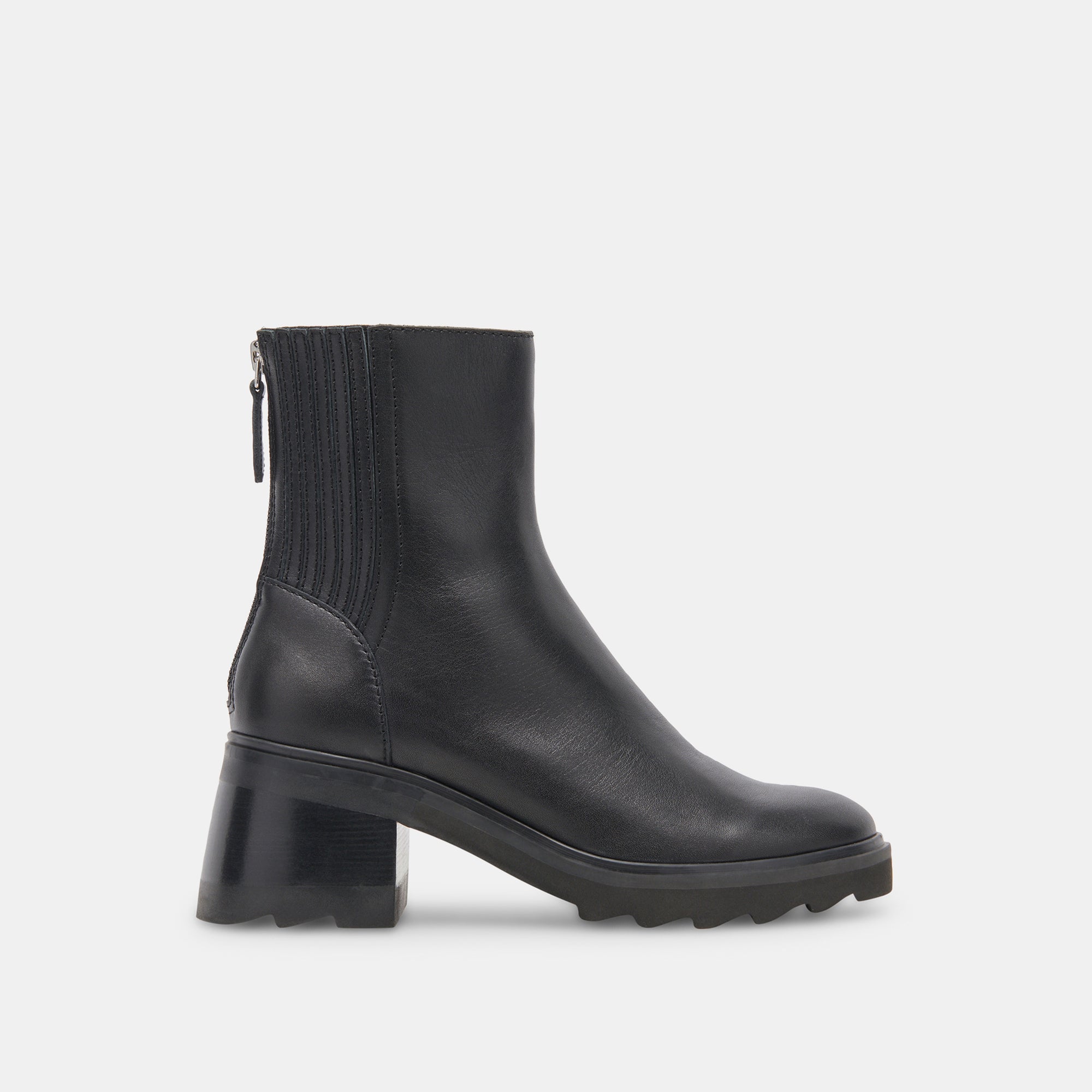 MARTEY H2O Wide Calf Waterproof Black Leather Boots for Women - Comfortable Rain & Snow Boots for Outdoor, Walking, and Winter Wear