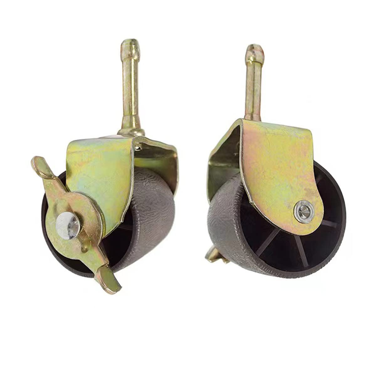 Heavy Duty Bed Frame Wheels with Locking Casters - Set of 4 for Easy Mobility and Stability | Perfect for Adjustable Beds, Hospital Beds, and Home Furniture Movement