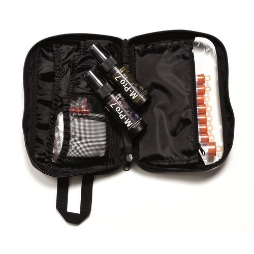 HOPPE'S M-PRO 7 Softside Tactical Gun Cleaning Kit | Compact & Portable Firearm Maintenance Set for Rifles, Pistols & Shotguns | Perfect for Range Days, Hunting Trips & Home Gun Care