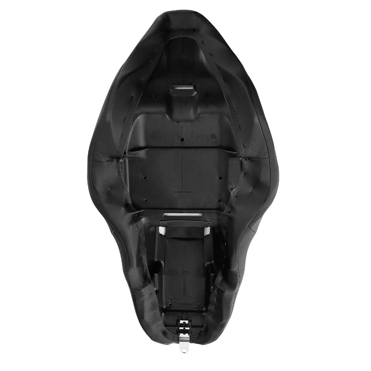 Premium One-Piece 2-Up Bucket Seat for Harley Davidson Road King/Street Glide/Electra Glide/Road Glide (2009-2023) - Comfortable Motorcycle Driver & Passenger Seat for Long Rides and Cruising
