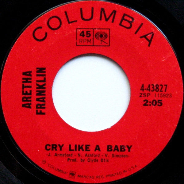 Aretha Franklin - Cry Like A Baby 7