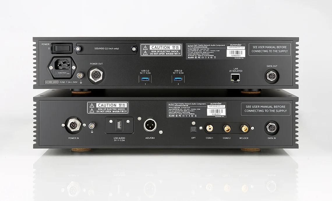 Aurender N30SA 8TB High-End Digital Music Server - Audiophile-Grade Hi-Res Audio Storage & Streaming for Home Theater & Music Studios