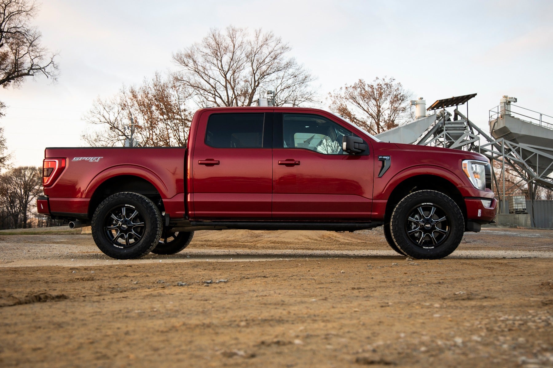 2 Inch Lift Kit for Ford F-150 4WD (2021-2025) - Heavy Duty M1 Struts | Off-Road Suspension Upgrade | Perfect for Trail Riding & Truck Customization