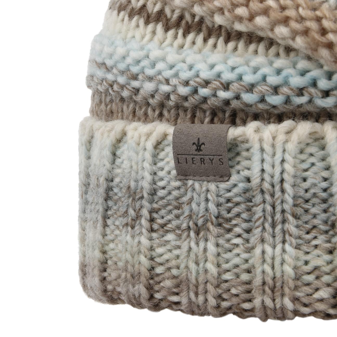 Lierys Bernardo Oversize Knit Hat - Soft Chunky Cable Knit Beanie for Women & Men | Winter Warm Slouchy Hat for Outdoor Activities, Skiing & Casual Wear