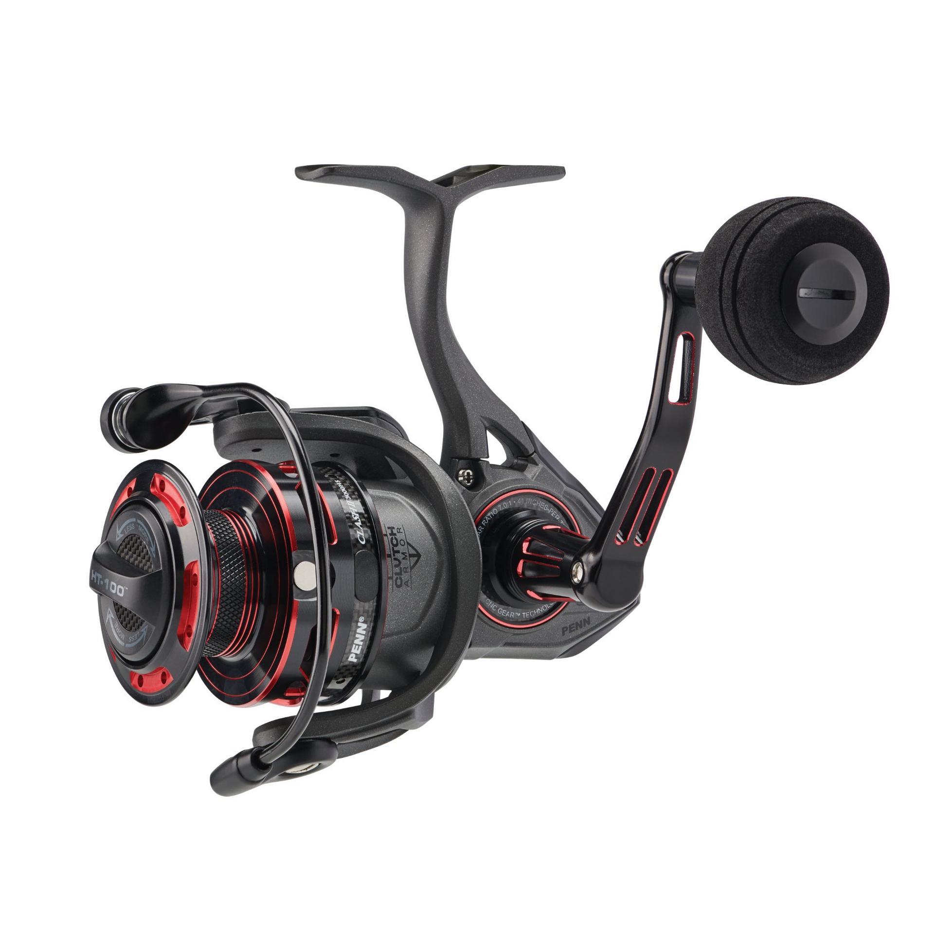 Clash™ II Spinning Fishing Reel - Lightweight Saltwater & Freshwater Fishing Gear for Bass, Trout, and Walleye | Perfect for Shore Fishing, Boat Fishing, and Ice Fishing Adventures