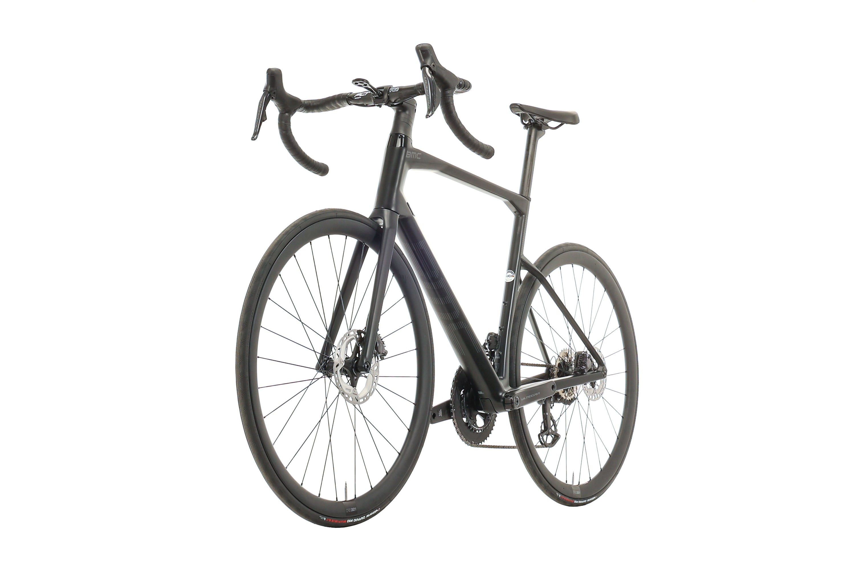 BMC Roadmachine 01 FIVE Road Bike 2023 - 56cm Carbon Frame, Shimano Ultegra Groupset - Perfect for Road Racing, Endurance Cycling & Long-Distance Training