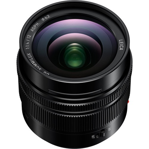 Panasonic Leica DG Summilux 12mm f/1.4 ASPH. Lens - Ultra Wide Aperture Prime Lens for Micro Four Thirds Cameras | Perfect for Low Light Photography, Landscapes & Street Shooting