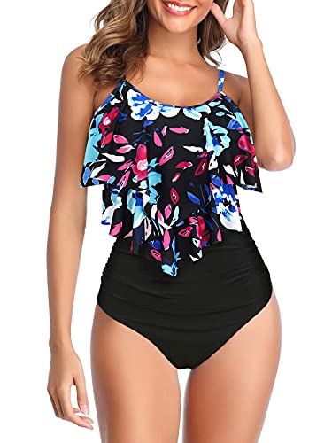 12 Blue-floral Print
