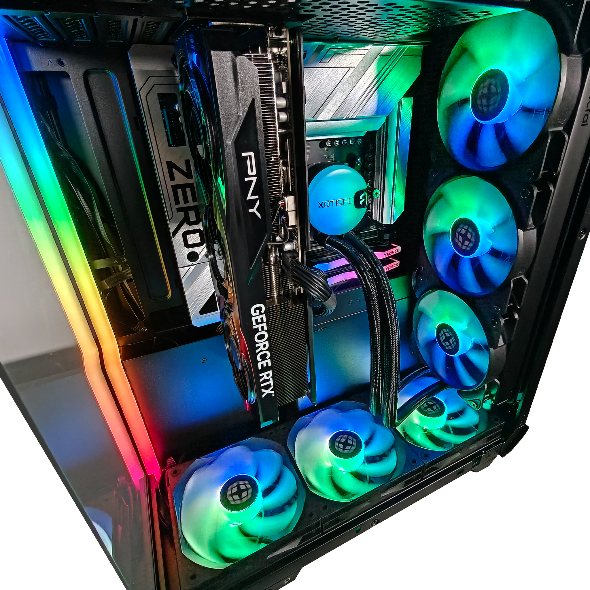 Xhuttle Project Zero Stealth Extreme Gaming PC - Prebuilt High Performance Computer for VR, Streaming & Esports - Ready to Ship for Immediate Gaming Setup