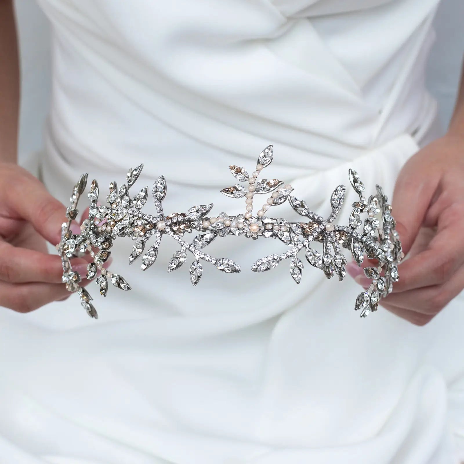 Ethereal Headband for Women - Elegant Boho Hair Accessories for Parties, Weddings & Everyday Wear | Soft & Comfortable Hair Band with Floral Design