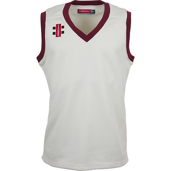 Gray Nicolls Velocity Junior Slipover Cricket Sweater - Lightweight & Breathable for Youth Players - Perfect for Training & Matches