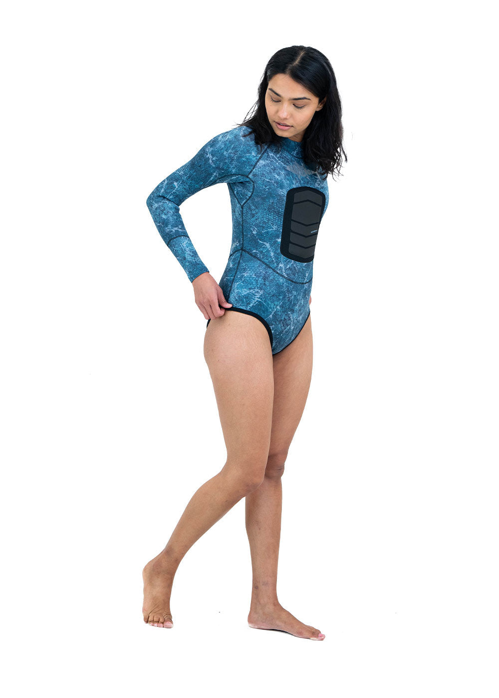 Adreno Women's Ascension 2.5mm Neoprene Spring Wetsuit for Surfing, Diving & Water Sports - Full Body Swimwear for Warm Water Activities