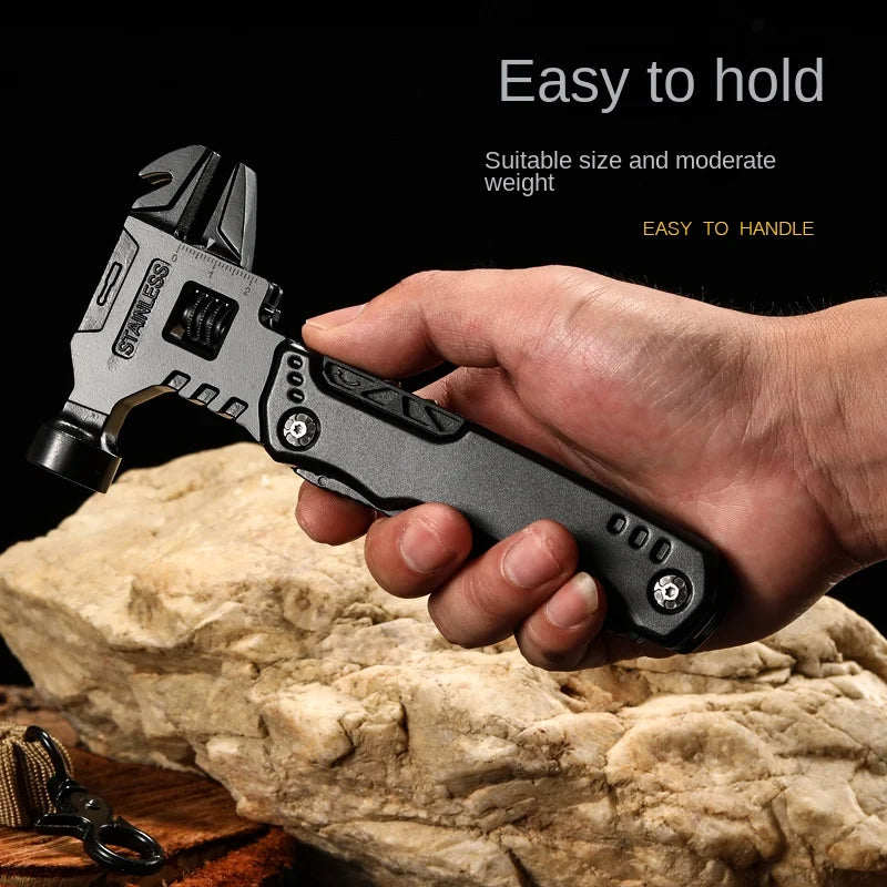 Heavy Duty Multifunctional Pliers with Hammer - Professional Tool for DIY, Home Repair, and Construction Projects | Perfect for Plumbing, Electrical Work, and Automotive Repairs
