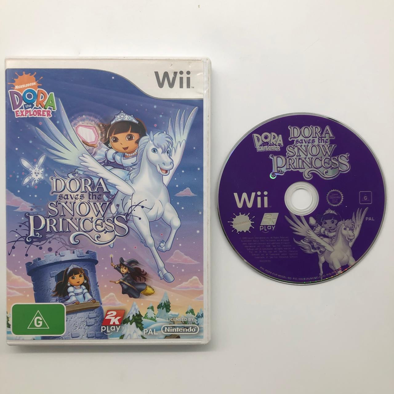 Dora Saves the Snow Princess - Nintendo Wii Game (PAL Version) | Fun Adventure Game for Kids & Family Game Night