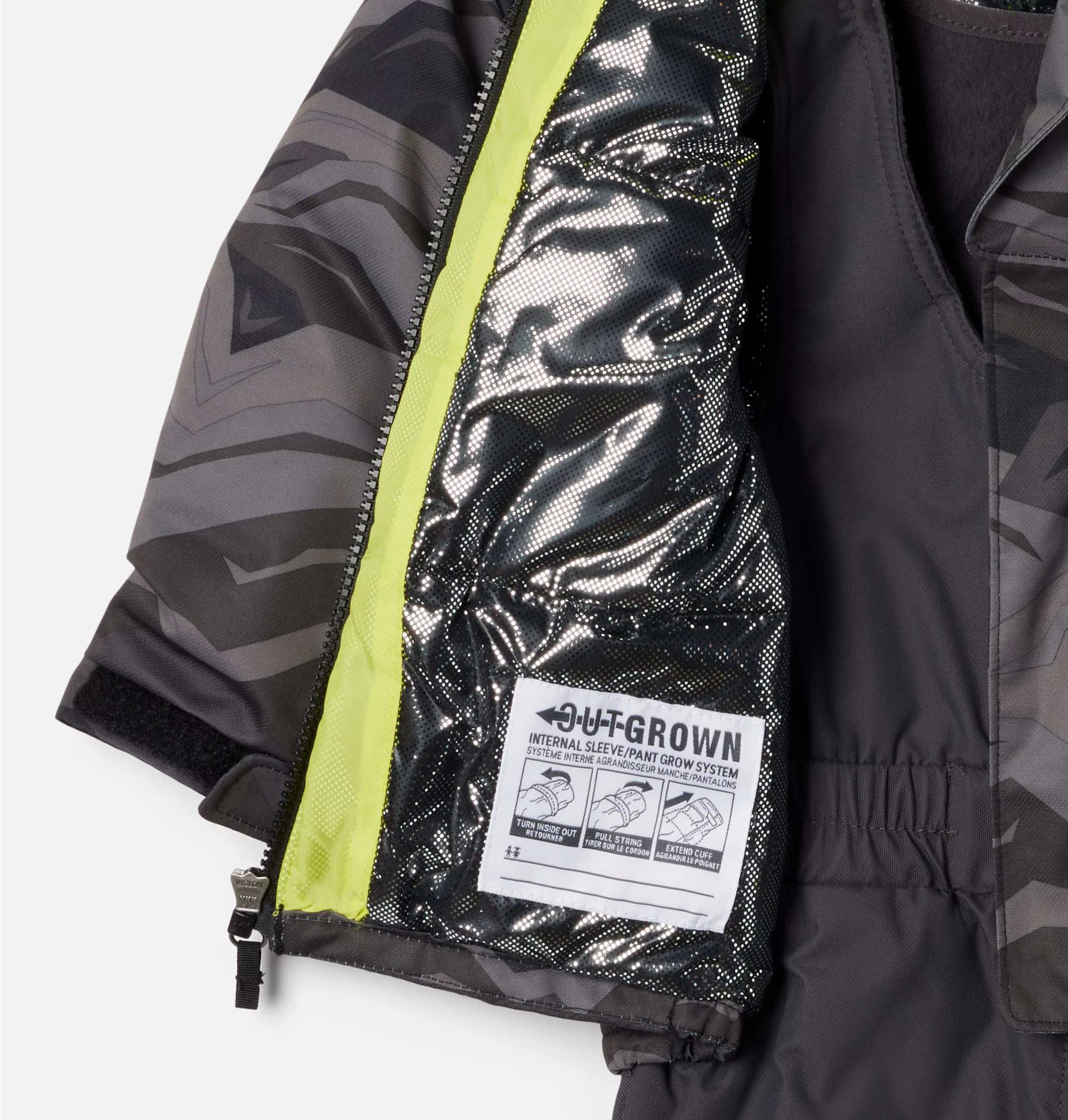 Columbia Black Tectonic Toddler Bugaboo Set - Waterproof Winter Snowsuit for Boys & Girls - Perfect for Outdoor Play, Snowy Adventures & Cold Weather Protection