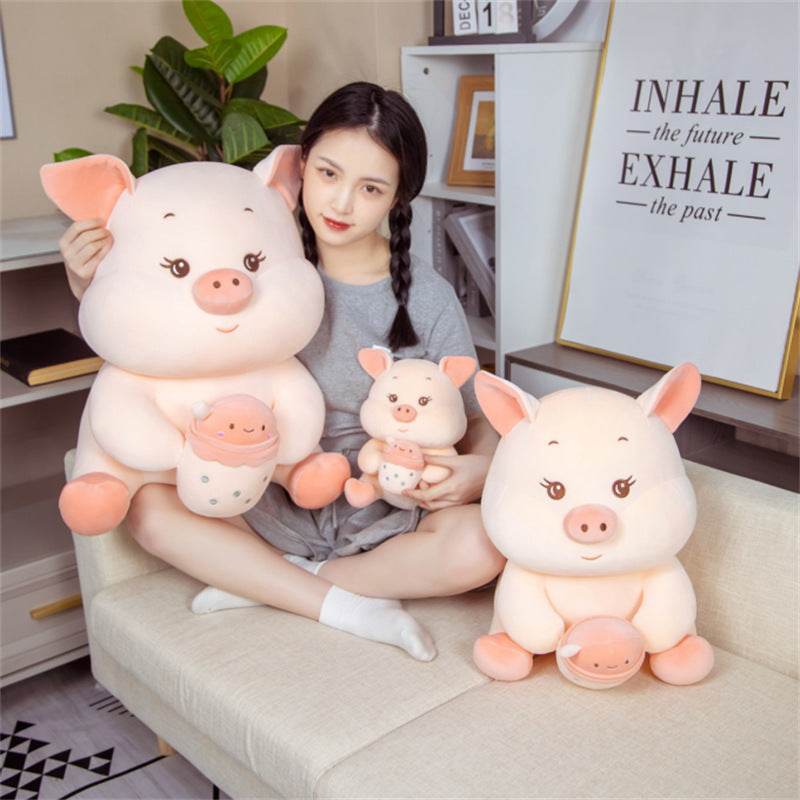Plumy: Adorable Piggy Plush Toy - Soft & Cuddly Stuffed Animal for Kids, Perfect for Gifts, Nursery Decor & Comfort