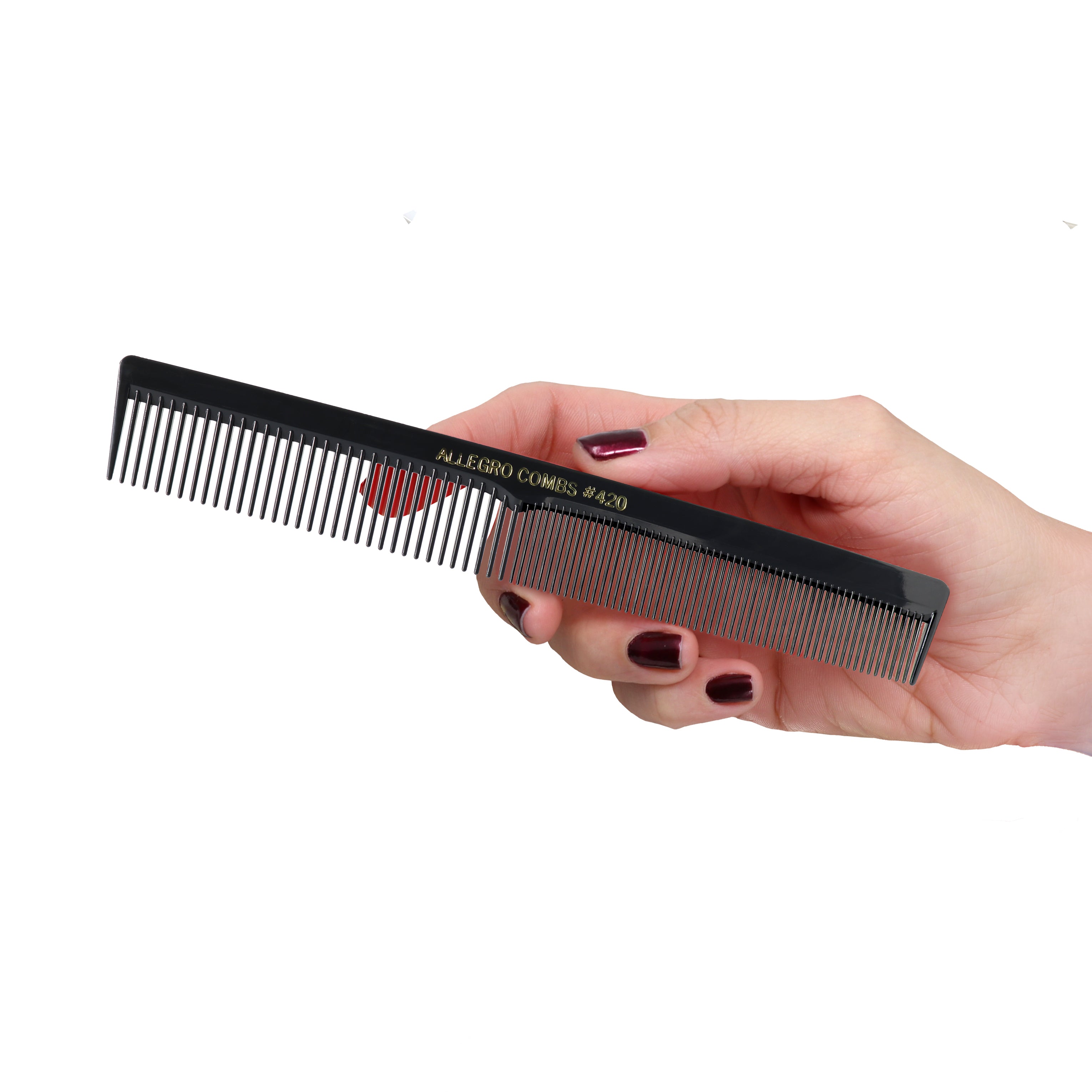 Professional 12-Piece Allegro Barber Comb Set for Hair Cutting & Styling - Perfect for Salons, Home Grooming & DIY Hairstyles