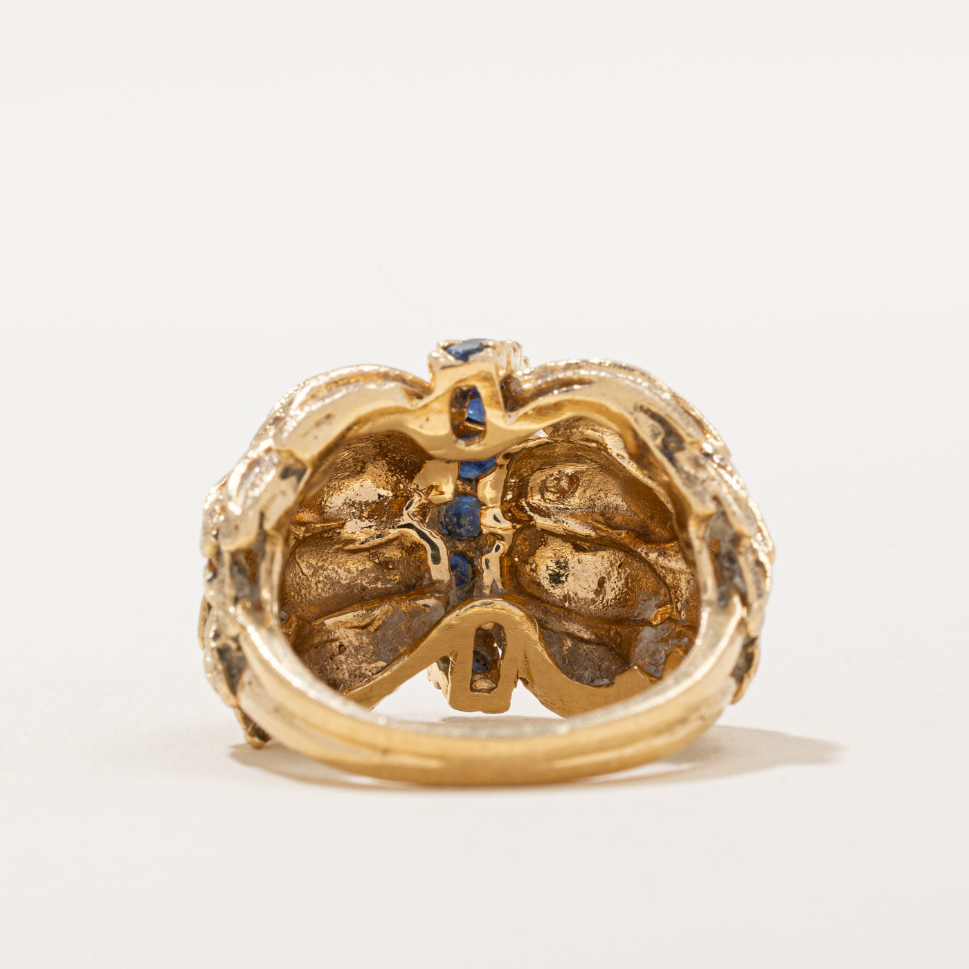 Elegant Sapphire Cocktail Ring - 0.77 Carat Total Weight (CTW) - Size 6.25 - Perfect for Evening Parties, Weddings & Special Occasions