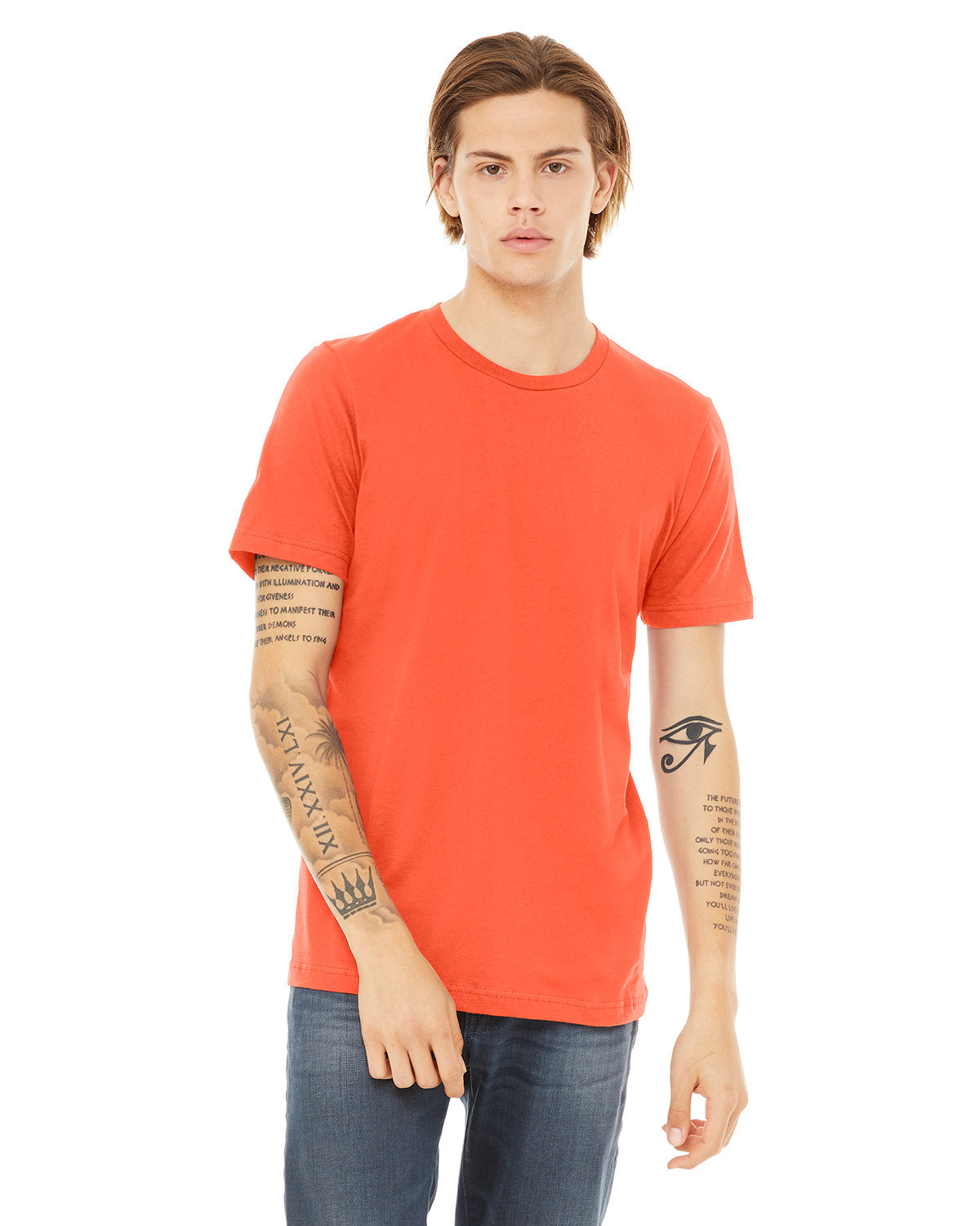 Bella + Canvas 3001C Premium Unisex Jersey Short Sleeve T-Shirt - Soft Cotton Crewneck Tee for Men & Women - Perfect for Casual Wear, Screen Printing & Everyday Outfits