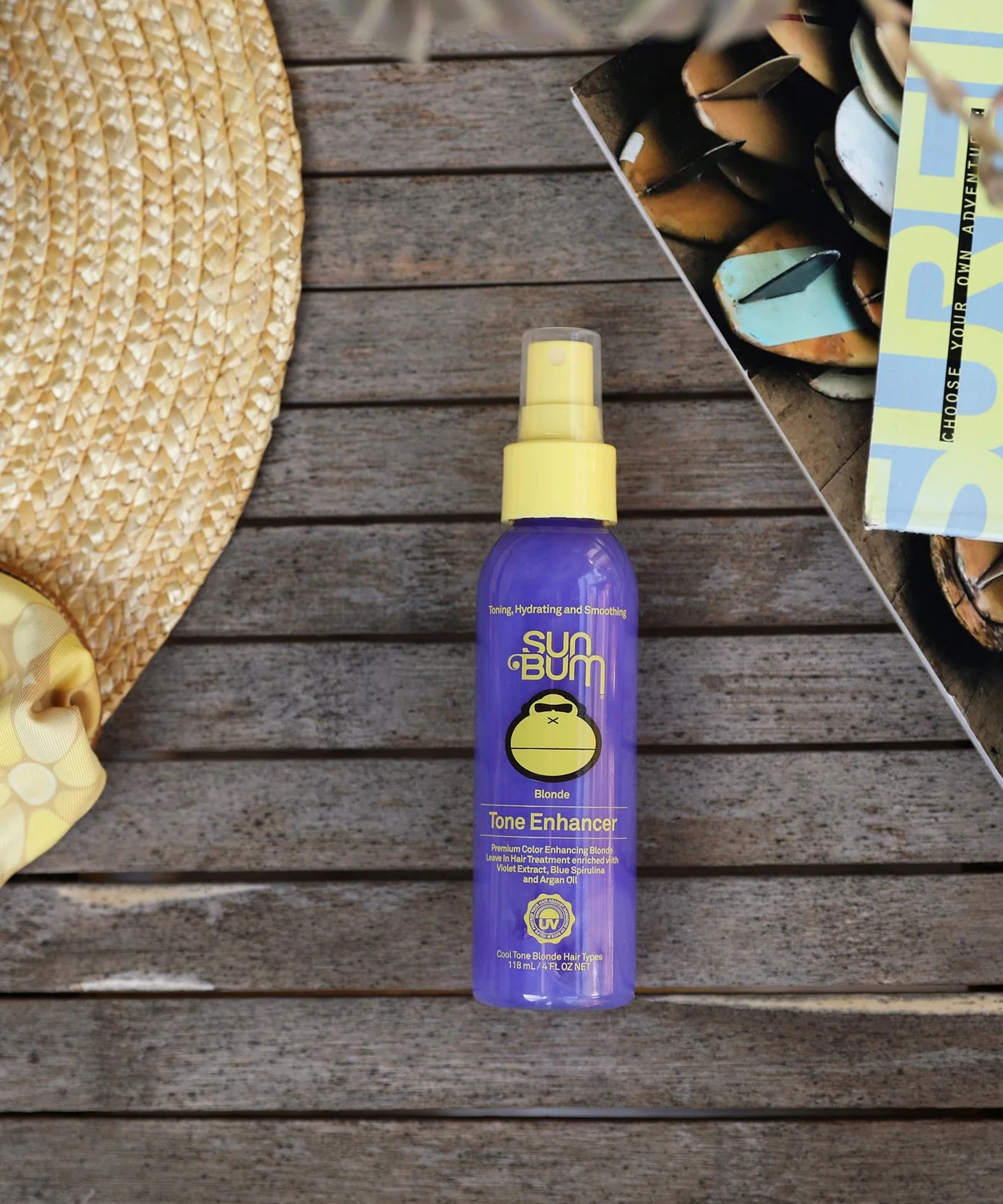 Blonde Tone Enhancer for Hair - Purple Shampoo & Conditioner Set to Brighten & Neutralize Brassiness - Perfect for Blonde, Silver & Gray Hair Care at Home