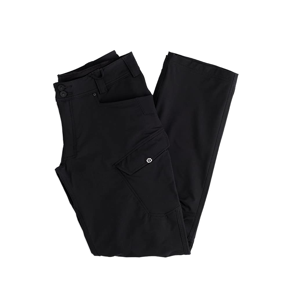 TRUEWERK Men's T2 WerkPant Technical Work Pants - Water Resistant, Lightweight, 4-Way Stretch with Multiple Pockets - Durable Workwear for Construction, Carpentry & Outdoor Activities