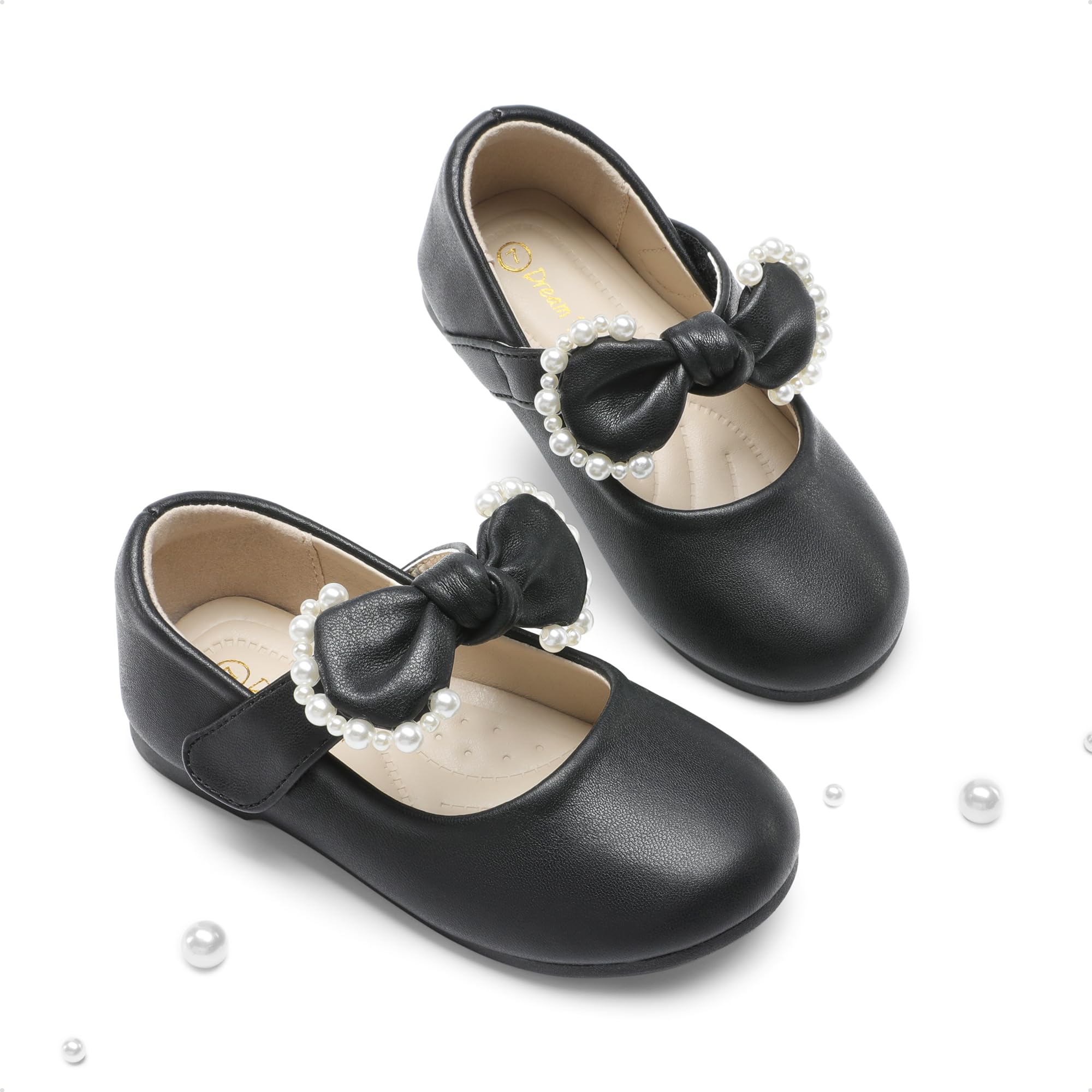 DREAM PAIRS Toddler Girls Mary Jane Ballet Flats - Comfortable Dress Shoes for Little Girls - Perfect for School, Parties & Special Occasions
