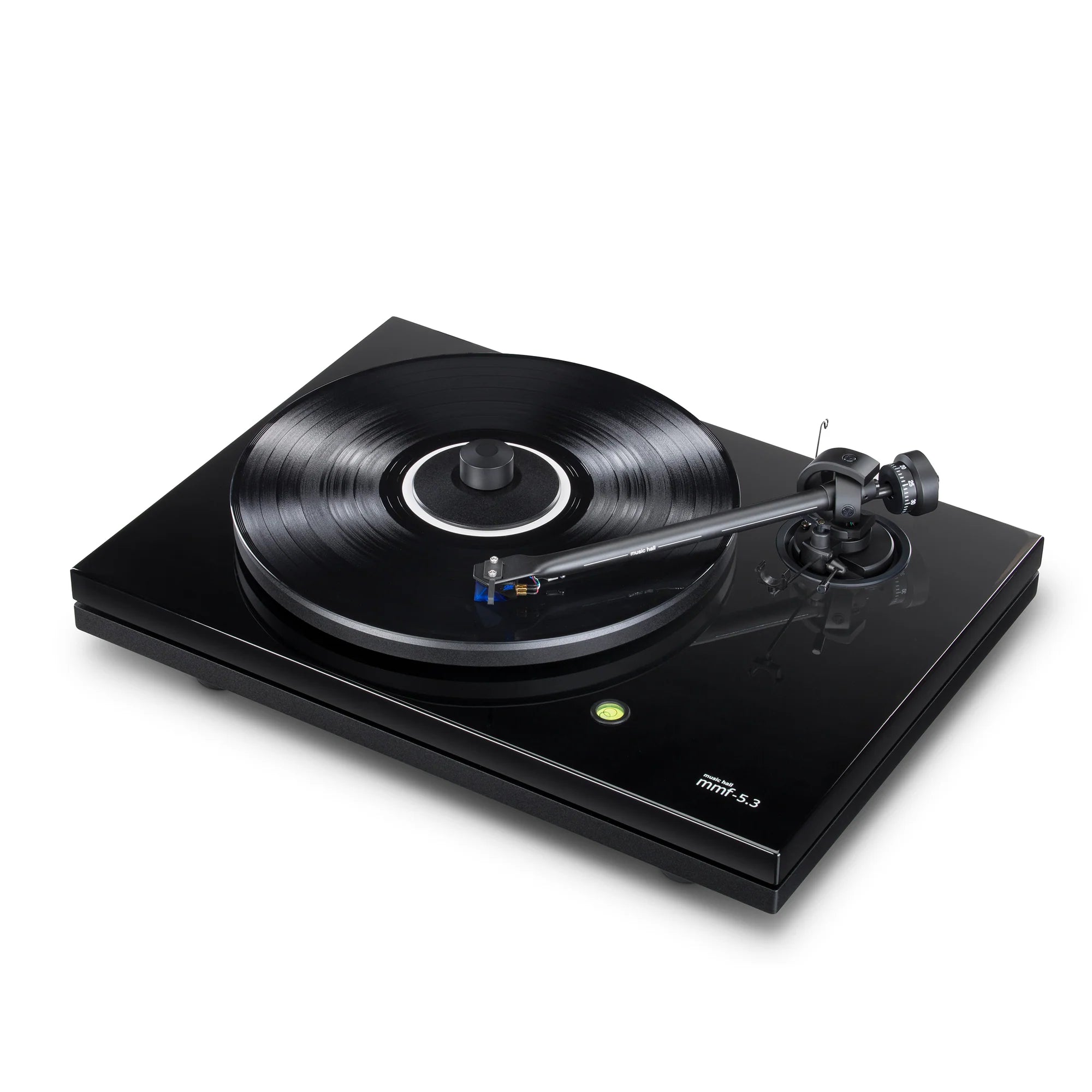 Music Hall MMF 5.3 Turntable - High Fidelity Vinyl Record Player with Belt Drive & Adjustable Tonearm - Perfect for Home Audio & DJ Setup
