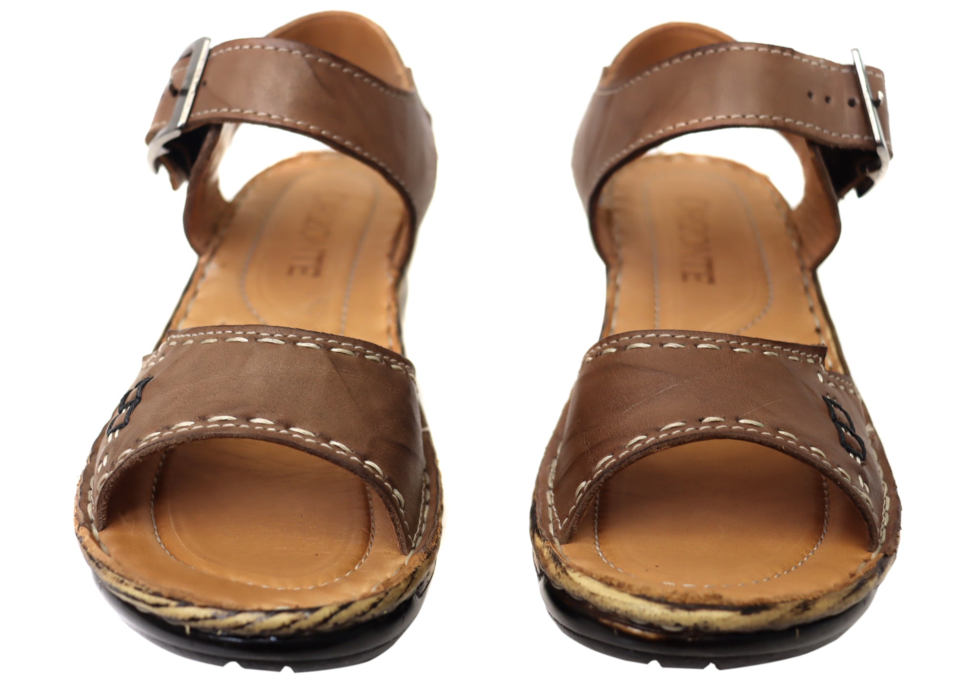 Orizonte Women's Comfortable European Leather Sandals - Stylish & Breathable for Summer, Travel & Casual Outings