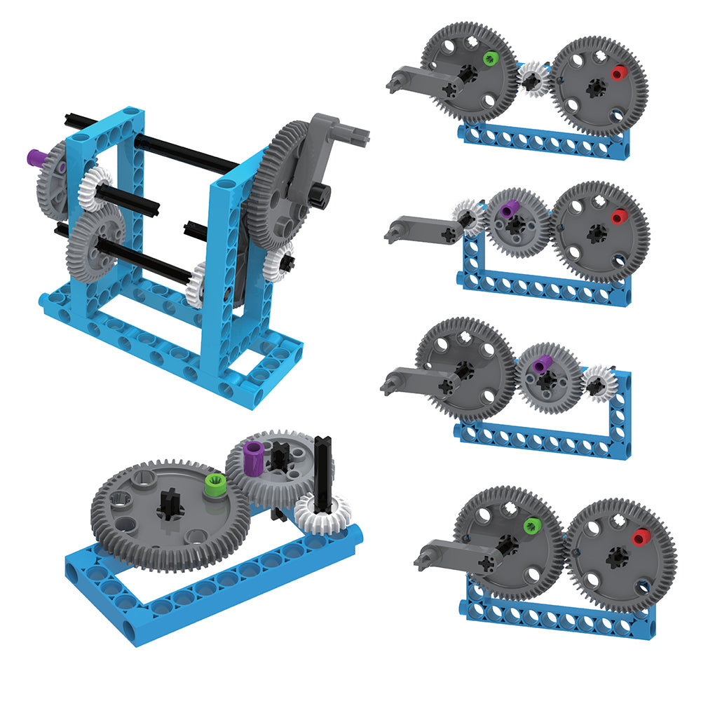 Simple Machines Classroom Bundle - 10 Pack STEM Learning Kit for Kids | Hands-On Science Education Tools for School & Homeschool