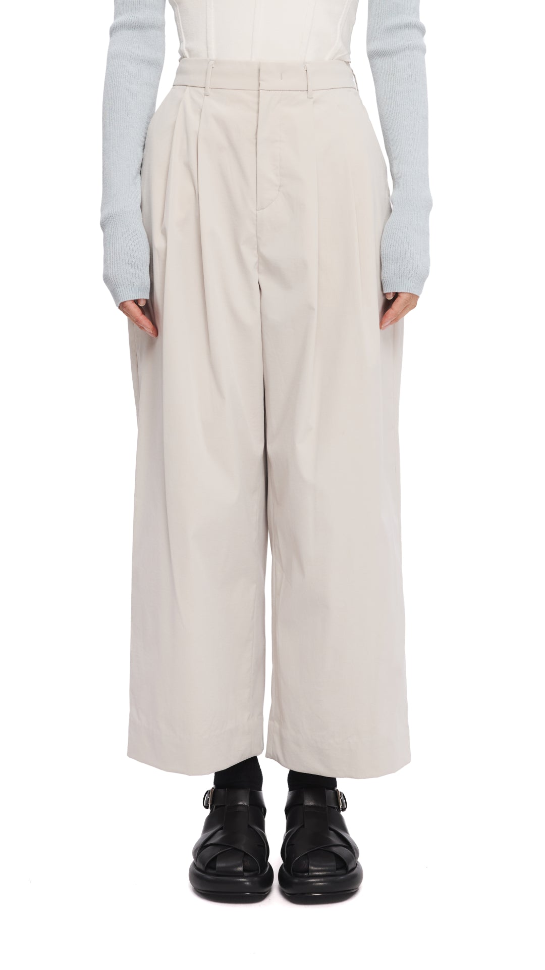 Women's High Waist Wide Leg Capri Pants - Summer Casual Boho Palazzo Trousers for Beach, Travel & Yoga | Plus Size Available