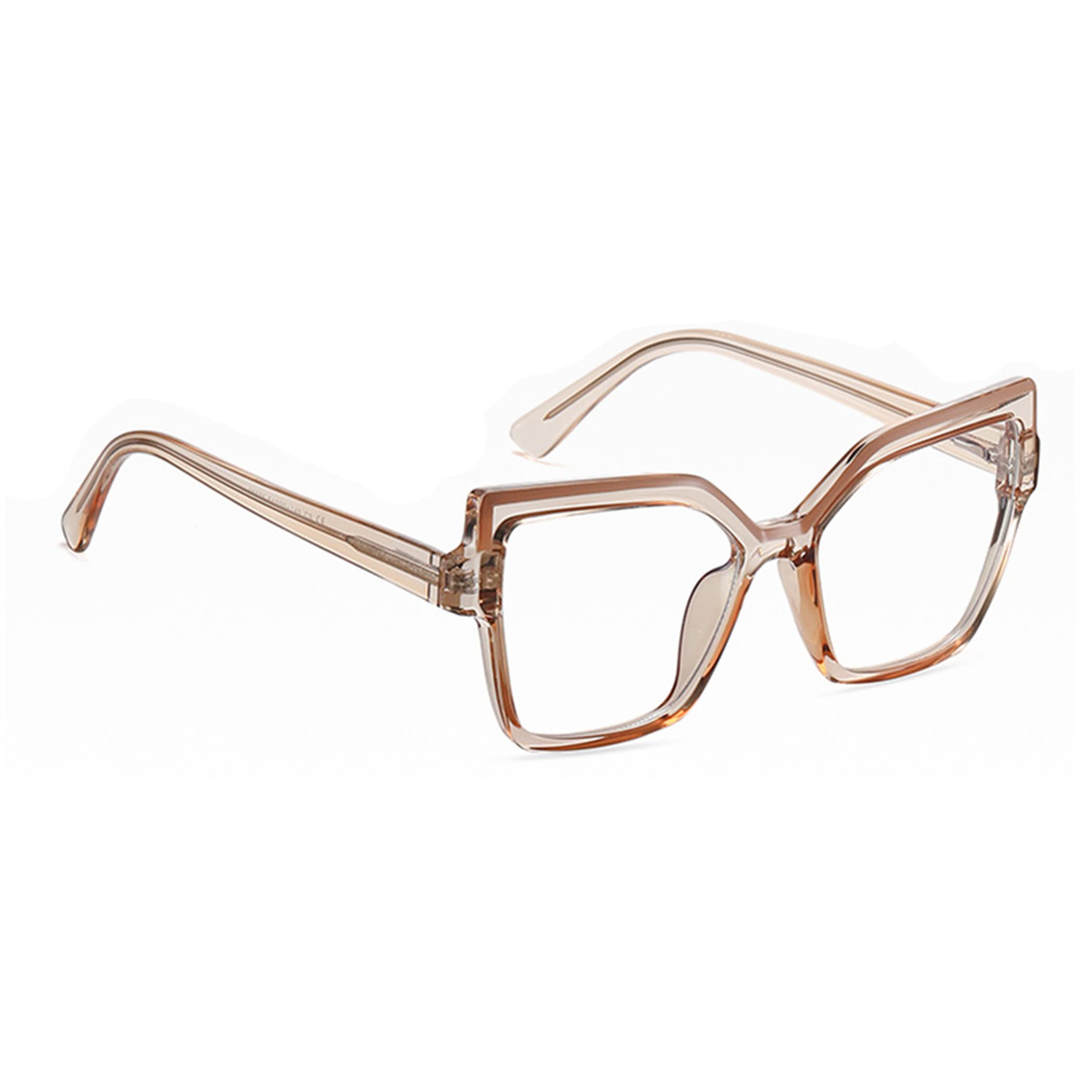 Stylish TR90 Cat Eye Reading Glasses for Women - Blue Light Blocking Computer Eyewear with Anti-UV Protection | Perfect for Office Work, Screen Time & Fashion Accessories