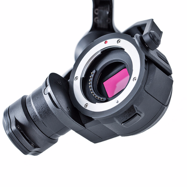 DJI Zenmuse X5 Micro 4/3 Camera with 3-Axis Gimbal Stabilizer (Lens Not Included) - Professional Aerial Photography for Drones, Film Making & Content Creation