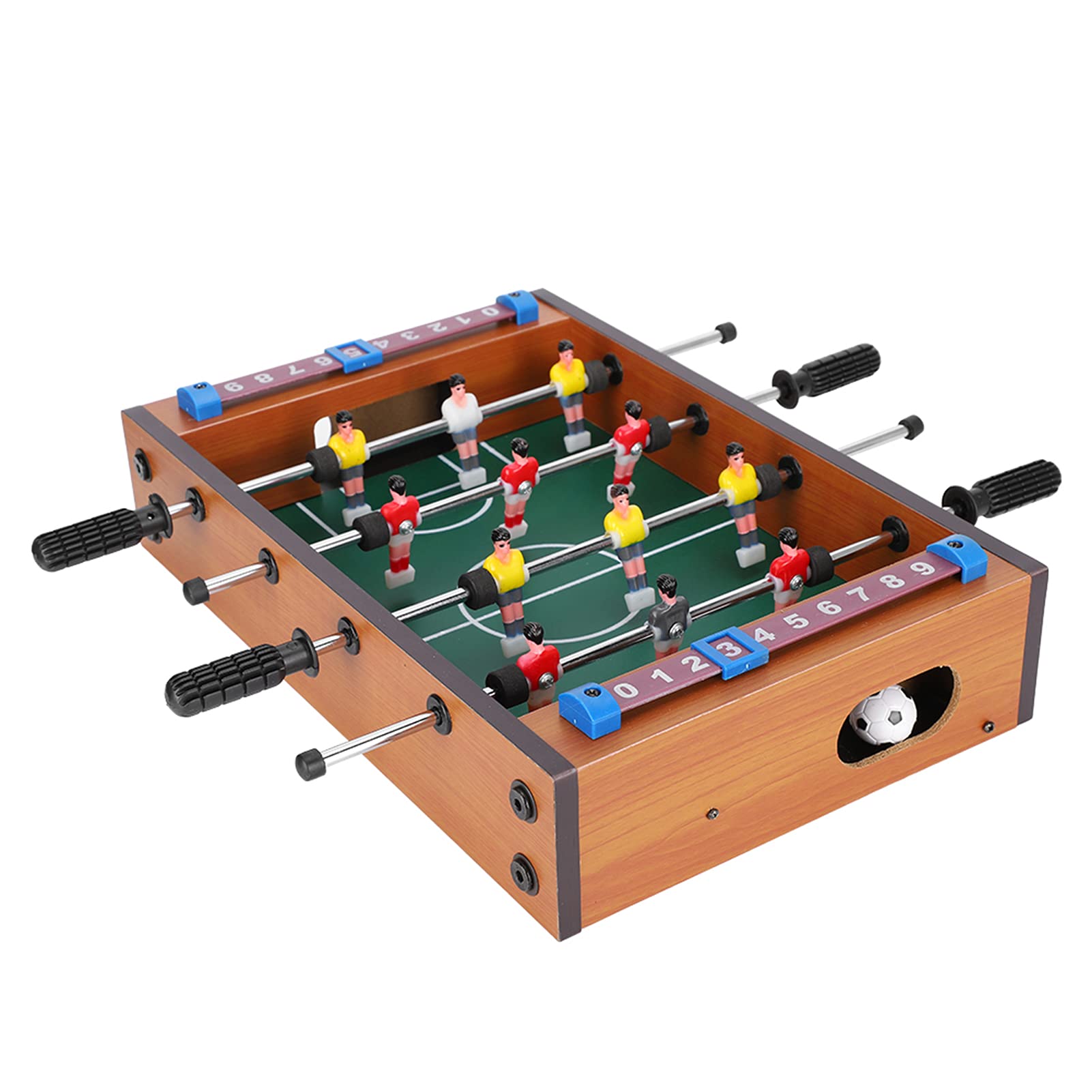 Portable Mini Foosball Table Game - Fun Tabletop Soccer for Kids & Adults - Perfect for Home, Office, and Party Entertainment