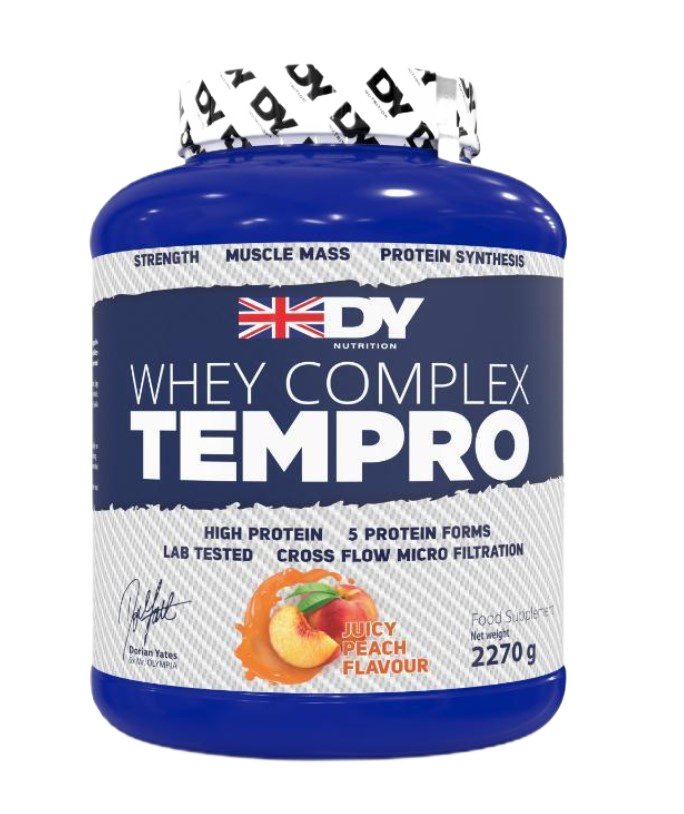 Dorian Yates Whey Complex Tempro Protein Powder - 2270g (5 lbs) for Muscle Growth & Recovery | Post-Workout & Meal Replacement Shake