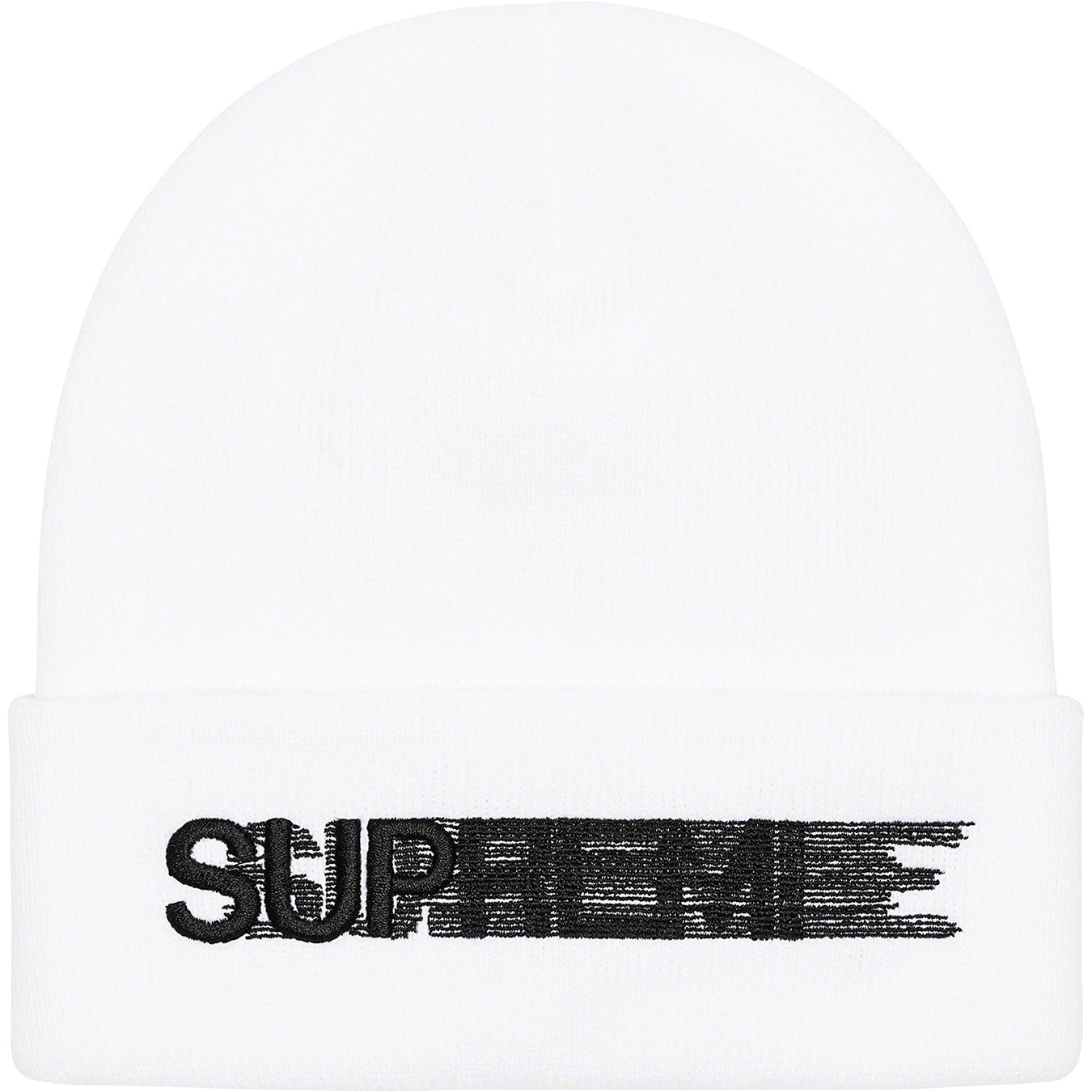 Supreme Motion Logo Beanie - Winter Knit Hat for Men & Women - Warm Fleece Lined Skull Cap - Streetwear Fashion Accessory for Urban Style & Outdoor Activities