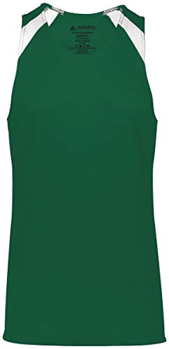 Dark Green/White