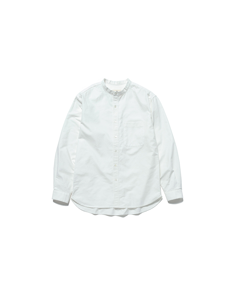 Organic Cotton Stand Collar Shirt for Men - Breathable & Comfortable Casual Wear - Perfect for Office, Travel & Everyday Outfits