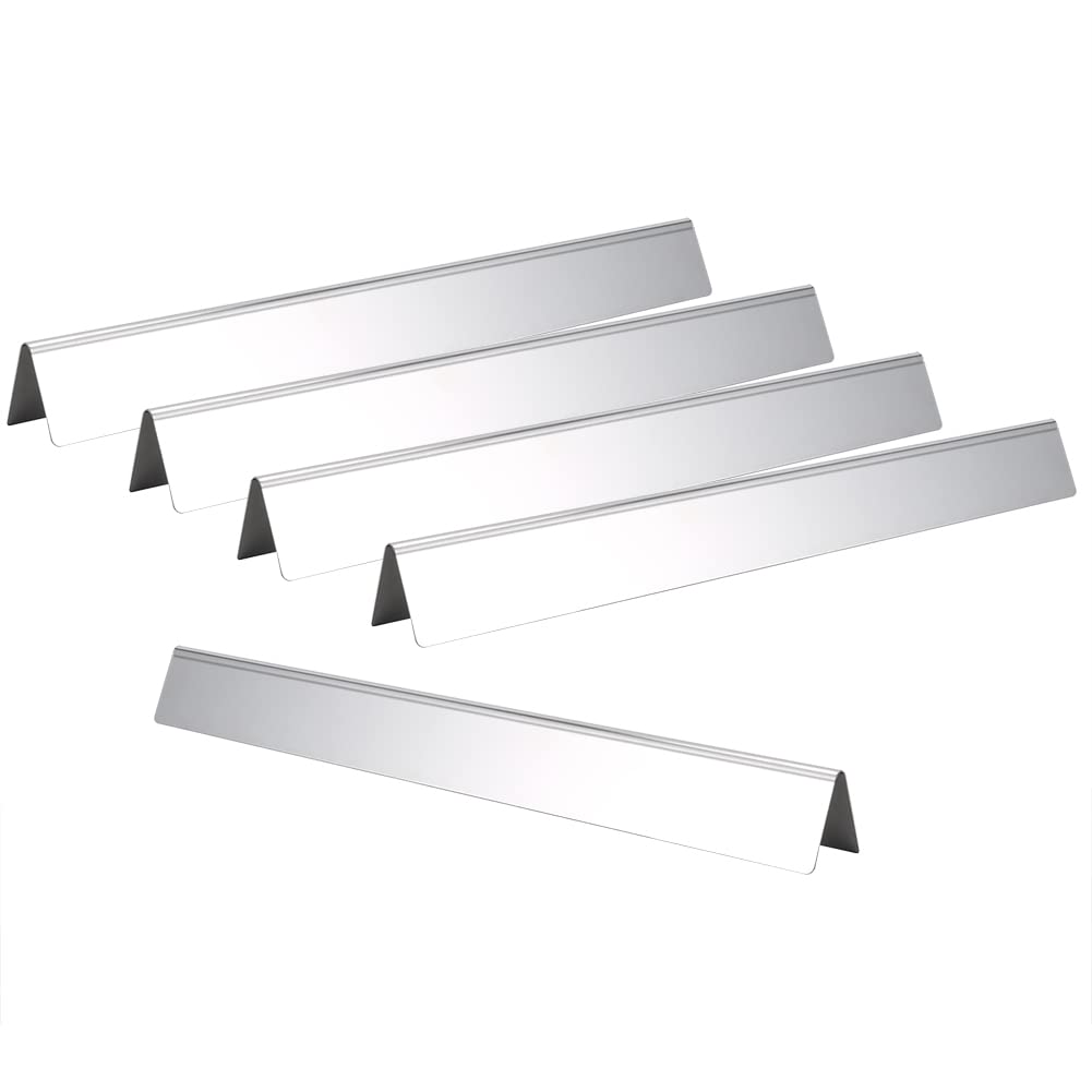 Stainless Steel BBQ Heat Plate & Shield Cover - 5Pcs Replacement Parts for Weber E-310/E-320 Grills | Durable Heat Tent for Outdoor Cooking, Backyard BBQ & Home Kitchen Use