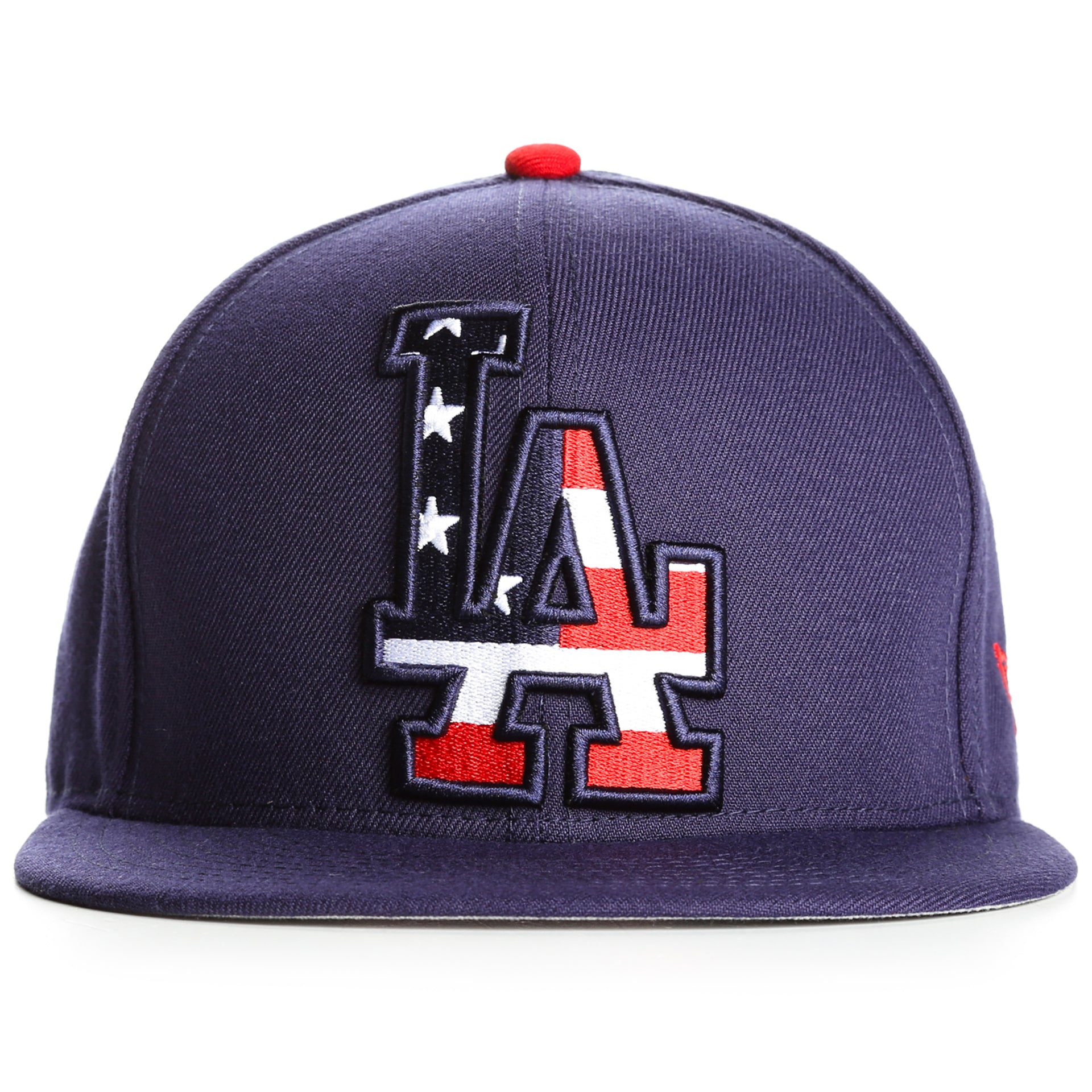 New Era 9Fifty Flag Fill Los Angeles Dodgers Snapback Hat - Adjustable Blue Baseball Cap for Men & Women - Perfect for Baseball Games, Streetwear Fashion and Sports Fans