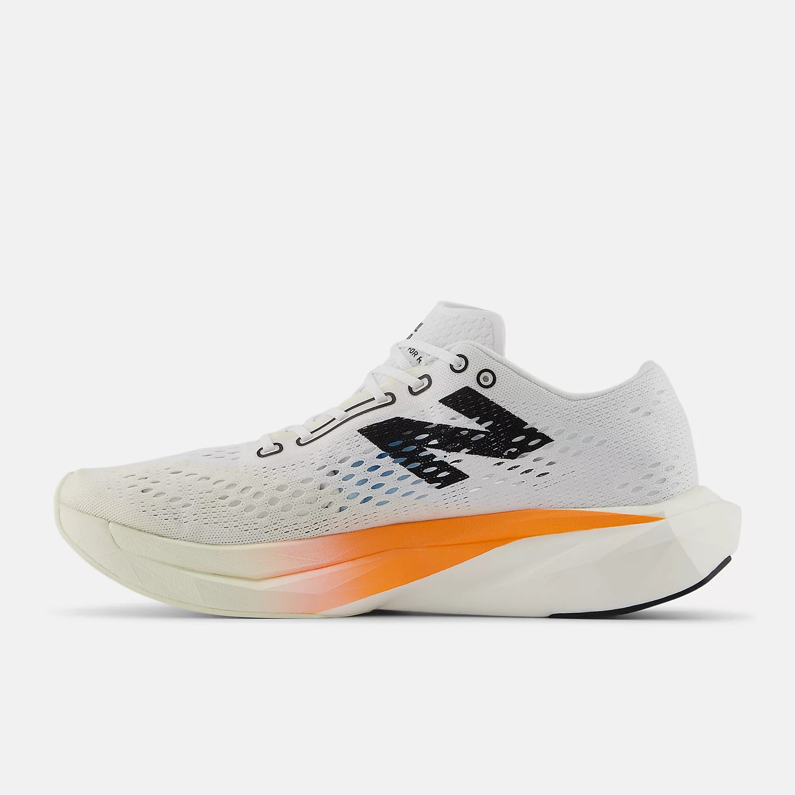 New Balance Men's FuelCell SuperComp Pacer v2 Running Shoes - Hot Mango/Angora/White | Lightweight Cushioned Sneakers for Marathon Training & Road Running