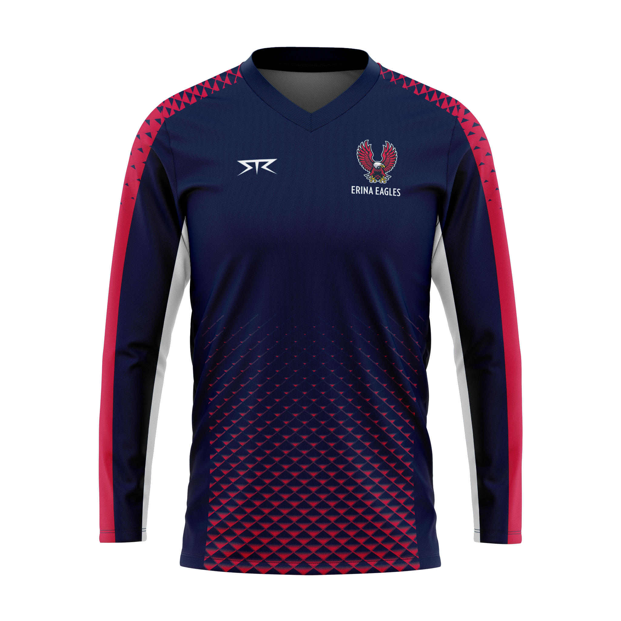 Erina Eagles Women's Long Sleeve Workout Shirt - Moisture Wicking Athletic Top for Gym, Running & Yoga Training