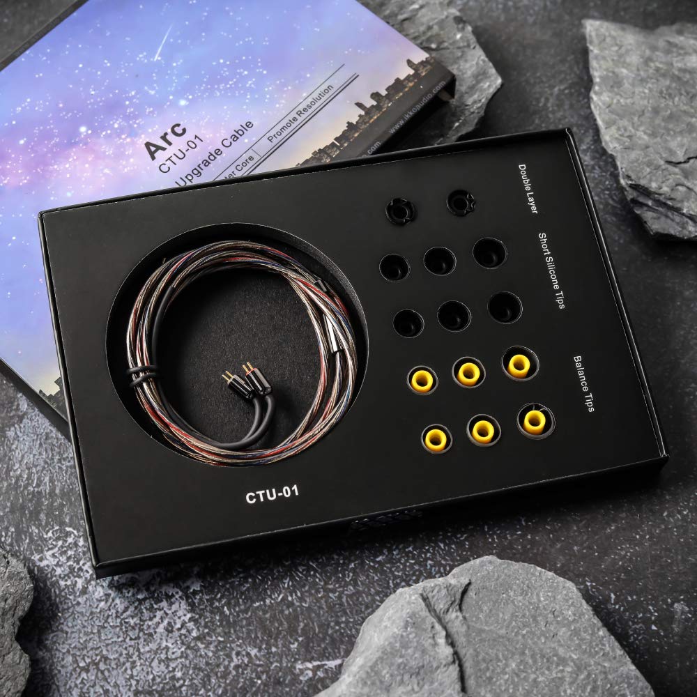 IKKO Arc CTU01 Upgraded High-Quality Audio Cable - Open Box - Perfect for Audiophiles, Studio Recording & Home Theater Systems