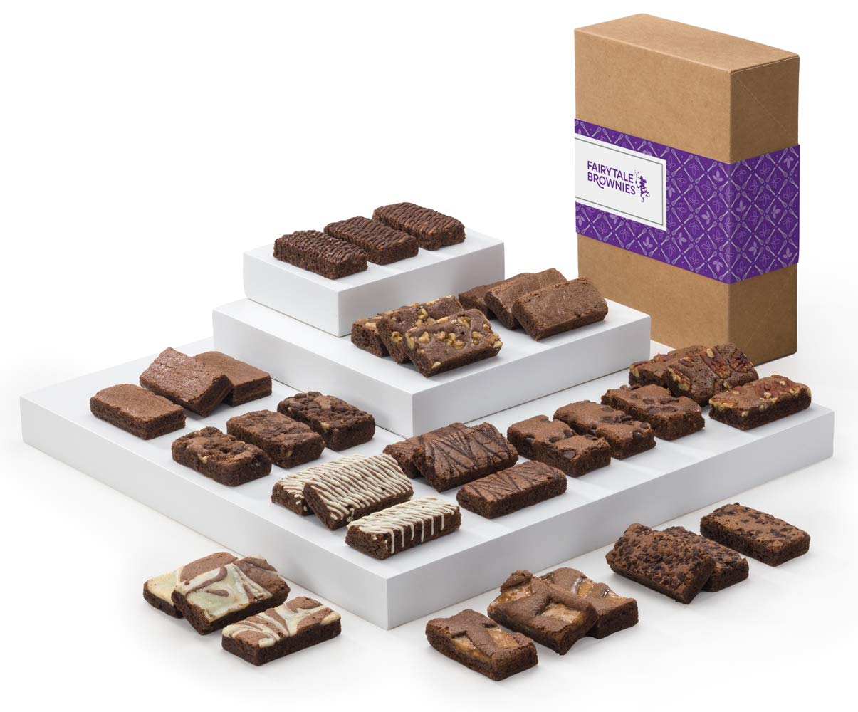 Gourmet Fairytale Brownies Sprite - 36 Individually Wrapped Chocolate Gift Box (3