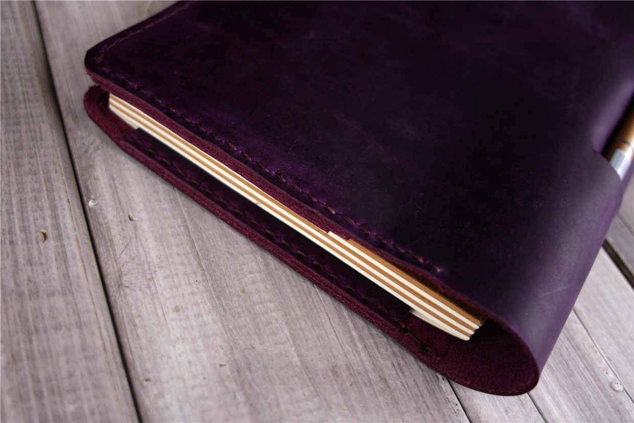 Premium Leather Lined Notebook Journal - A5 Size, 120 Pages, Soft Cover for Writing, Sketching & Note Taking - Perfect Gift for Students, Professionals & Writers - Office, School & Travel Use