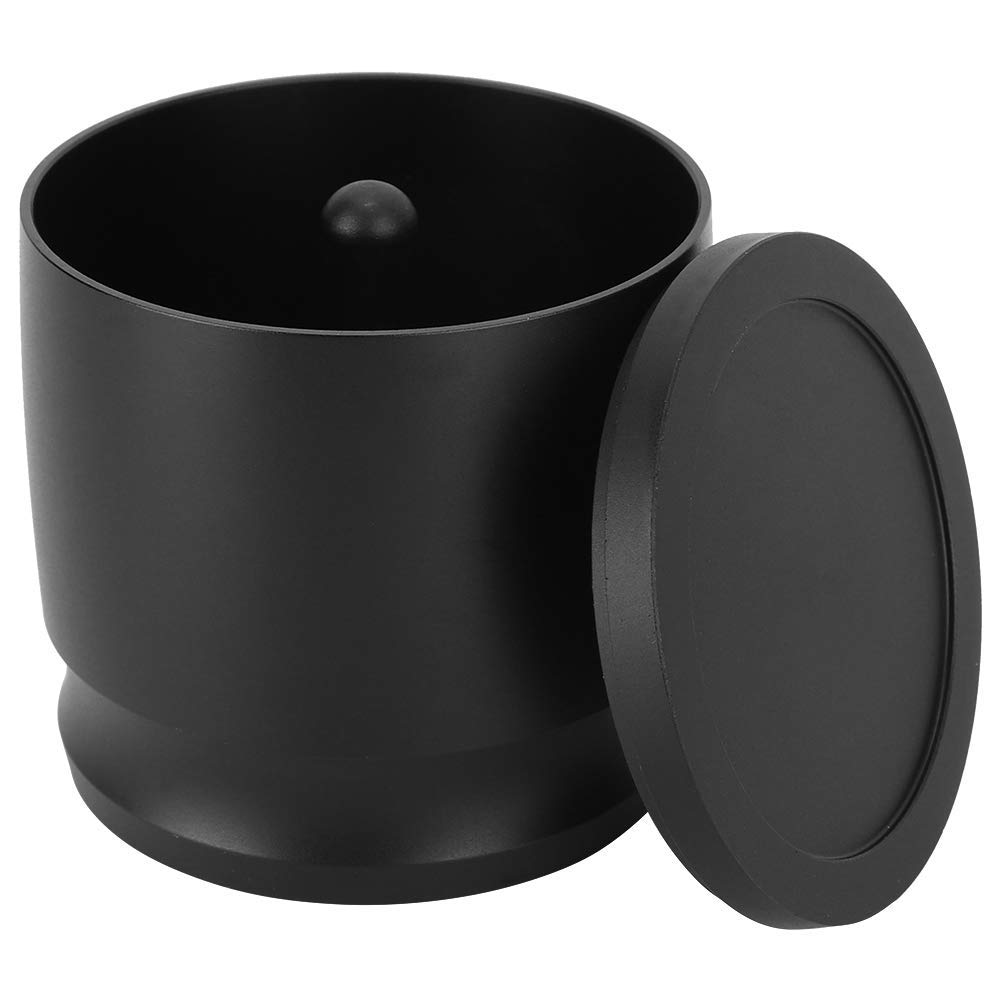 Premium 58mm Stainless Steel Coffee Dosing Ring & Tamper - Perfect for Espresso Machine Accessories, Coffee Powder Distribution Tool - Ideal for Home Baristas & Coffee Shops