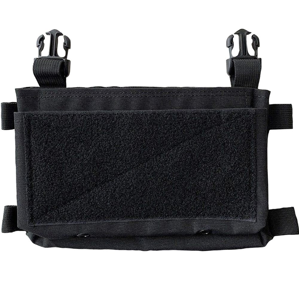 Modular Front Panel for QRF Plate Carrier - Tactical Molle Vest Accessory for Military & Airsoft - Perfect for Outdoor Training & Combat Simulation