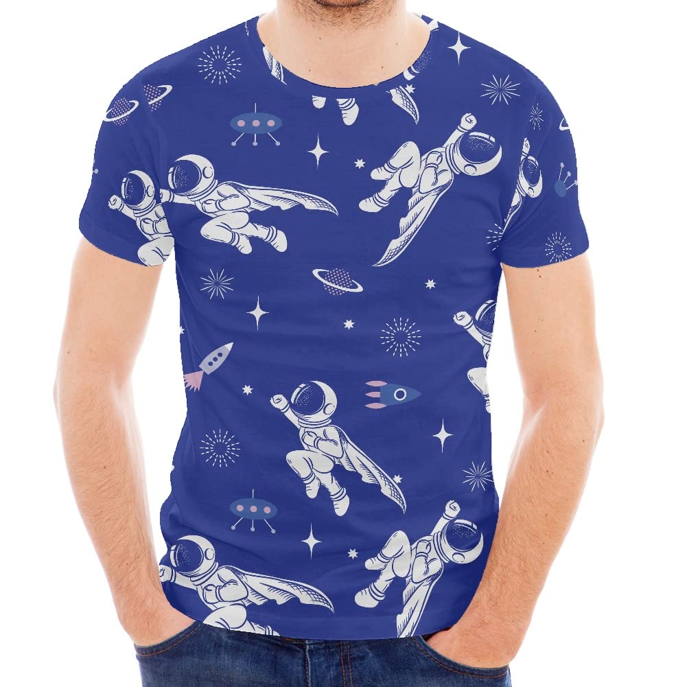 Custom 3D Printed Men's T-Shirts - Personalized Design Your Own Tee | Casual Comfort Fit XS-6XL | Perfect for Gifts, Events & Everyday Wear