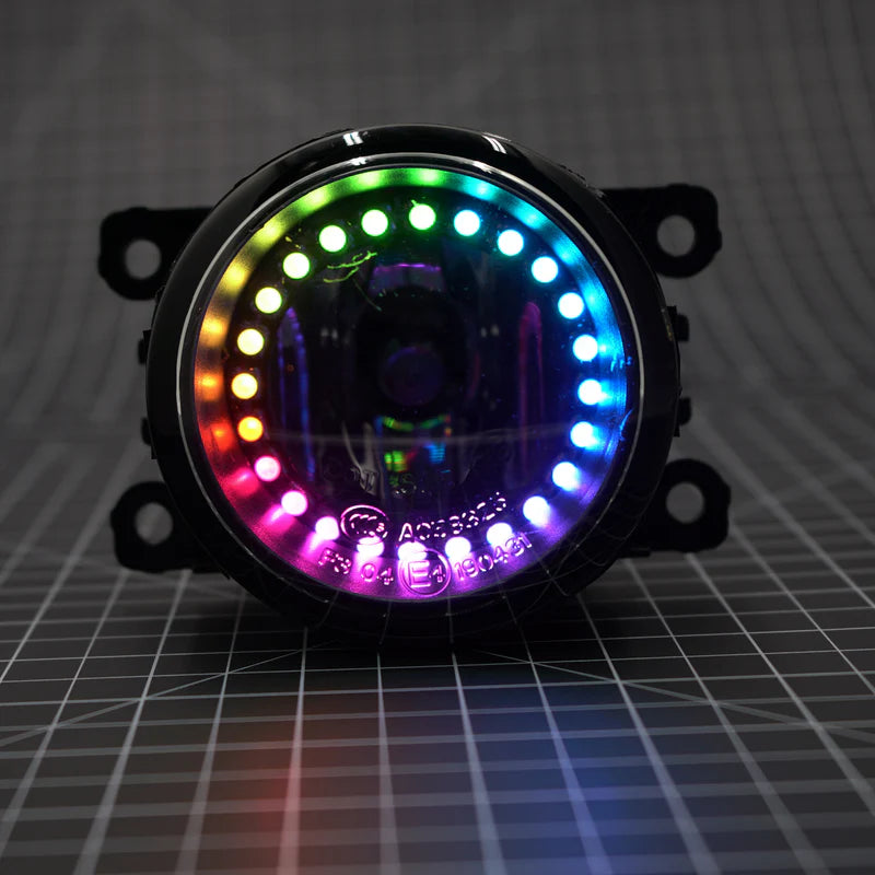High-Performance LED Fog Light Halos for Cars & Trucks - Durable & Bright for Night Driving & Off-Road Adventures