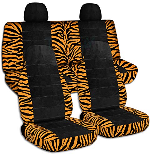 Orange Zebra & Black