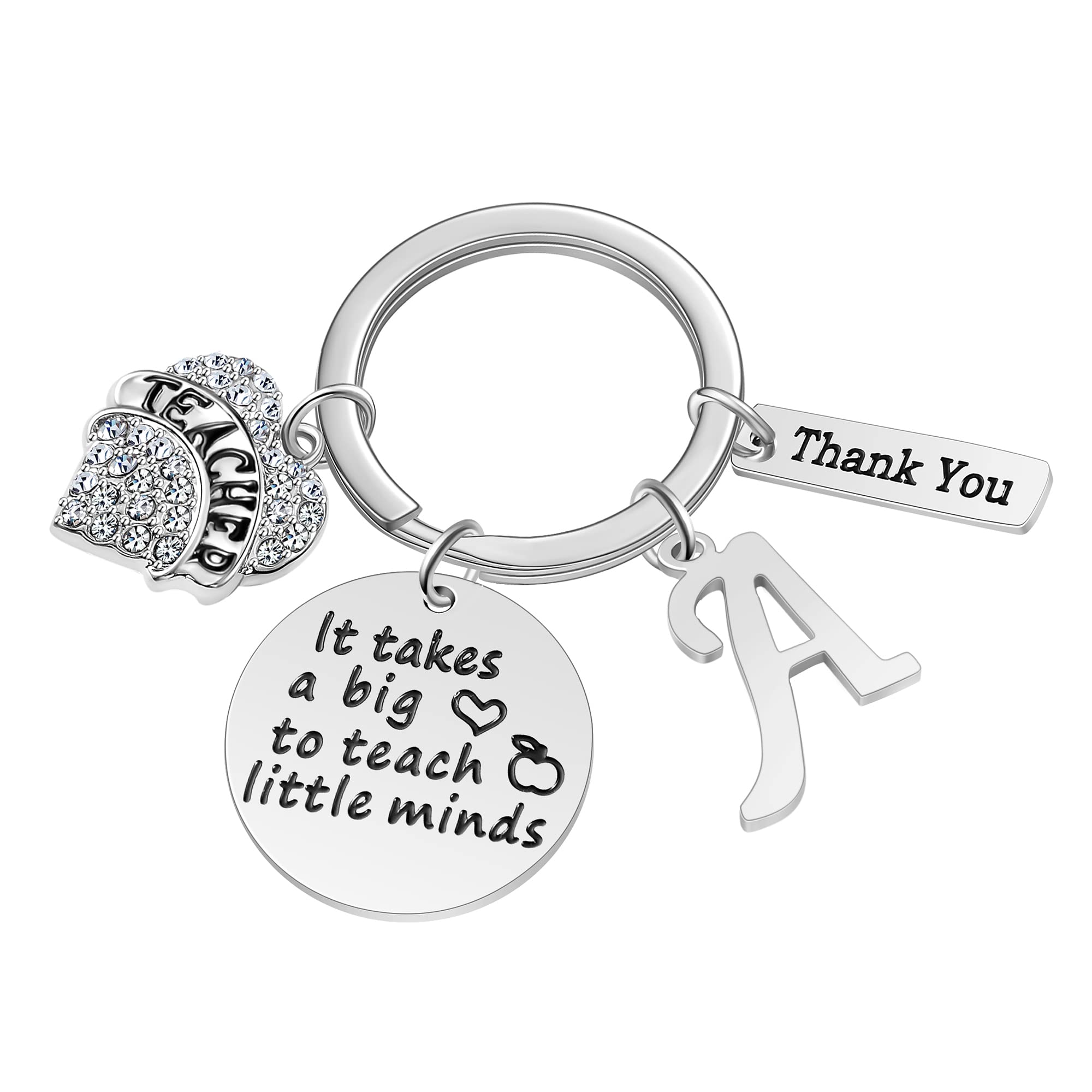Best Teacher Gifts - Personalized Teacher Keychain for Women | Teacher Appreciation Gift Ideas for End of Year, Christmas & Thank You Presents | Perfect for Classroom, Retirement & Special Occasions